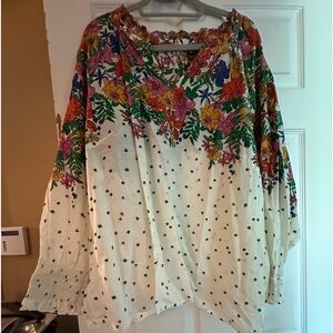 Beautiful new Talbots 3X blouse